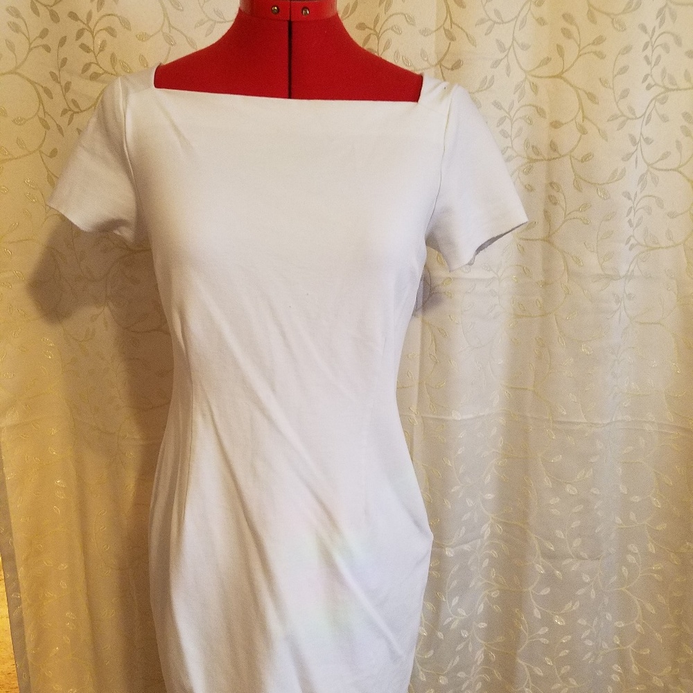 banana republic square neck dress